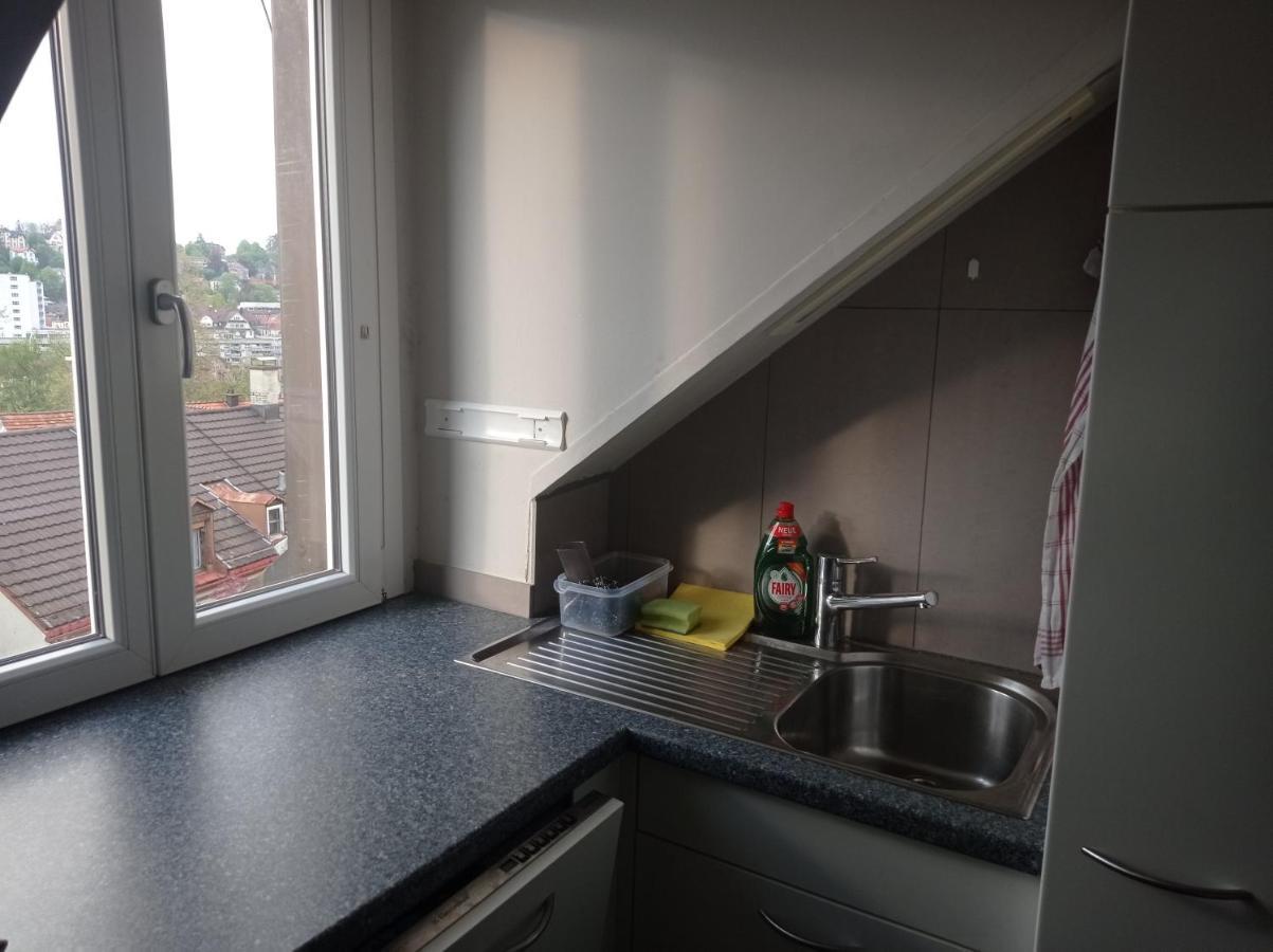 Gemuetliche Dachwohnung St. Gallen Exteriör bild